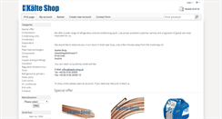 Desktop Screenshot of kaeltetechnik-shop.at